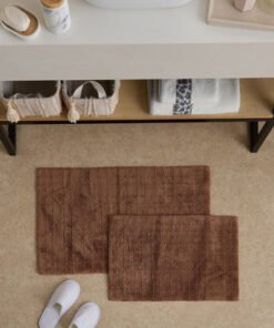 EverEco 2-Piece Cotton Viscose Bathmat Set