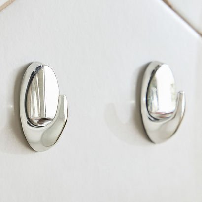 Umbra Decorative Chrome Finish Hook - Set of 2