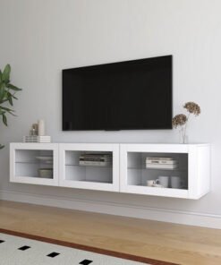 Riva Emma Wall Storage Unit with Glass Door