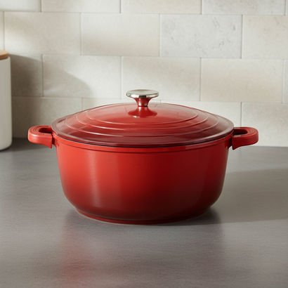 La Calda Cast Aluminum Casserole with Lid - 28 cm