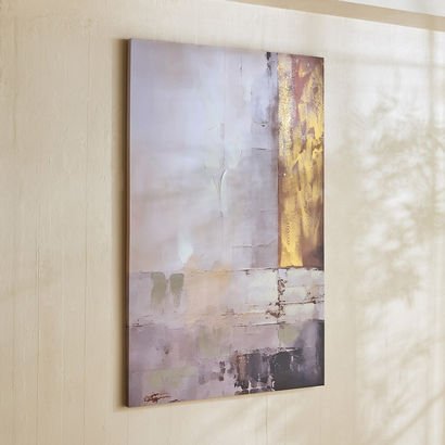 Onyx Abstract Assymetric Printed 40% Hand Painted ...