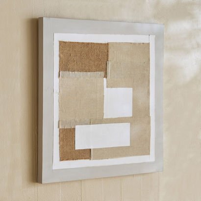 Onyx Abstract Patches 100% Hand Painting - 60x3x60...