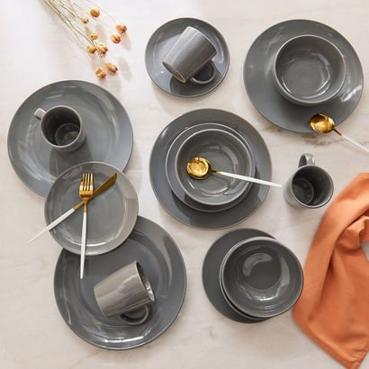 Elegenza 16-Piece Dinner Set - Serves 4