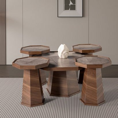 Hetta 5-Piece Coffee Table Set