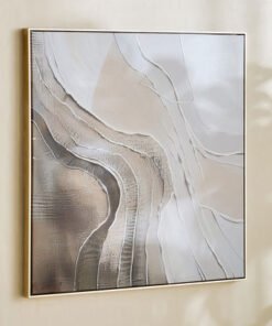 Vivid Framed 60% Hand Painted Abstract Canvas Art ...