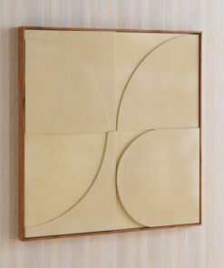 Latigo 3D Framed Foam Board Wall Art - 80x80x3.8 c...