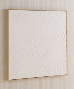 Latigo 3D Framed Foam Board Wall Art with Zig Zag ...