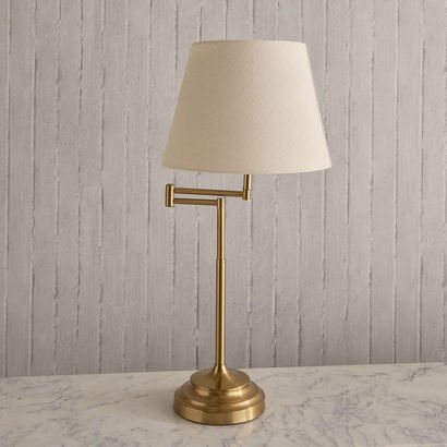 Antark Ethan Big Size Swing Arm Metal Table Lamp w...