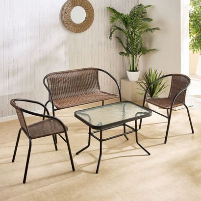 Vera Malta 2+1+1 Outdoor Set with Coffee Table