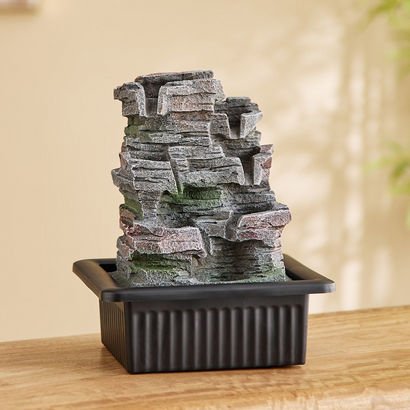 Claro Nature Fountain with LED Colour Light - 21x1...