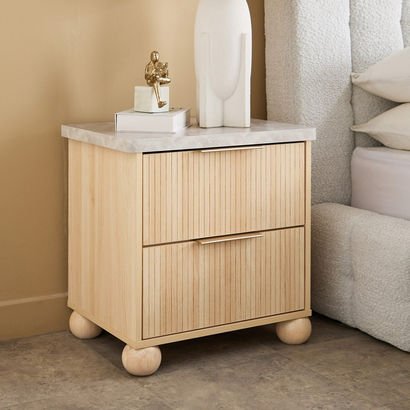 Island 2-Drawer Night Stand