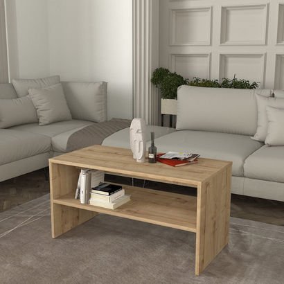 Modulix Elesa Coffee Table with Shelf
