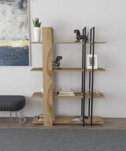 Modulix Alfa 4-Tier Bookcase Display Unit