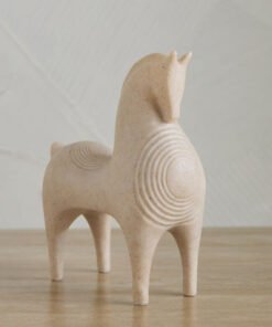 Whyton Luxe Polyresin Horse Accent - 17x8x19 cm