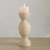 Whyton Luxe Polyresin Candleholder - 12x25 cm