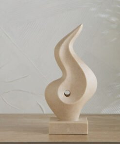 Whyton Luxe Polyresin Table Accent - 19x11x38 cm