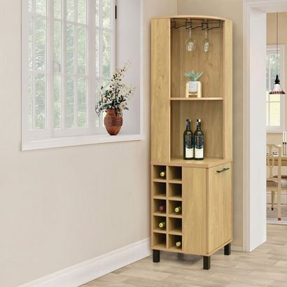 Urban Corner Tall Bar Cabinet