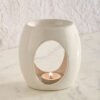 Zest Abiah Ceramic Oil Burner - 10.7x7.5x11.5 cm