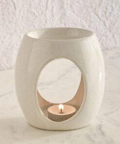 Zest Abiah Ceramic Oil Burner - 10.7x7.5x11.5 cm