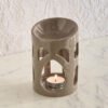 Zest Abiah Ceramic Oil Burner - 9x8.5x12.5 cm