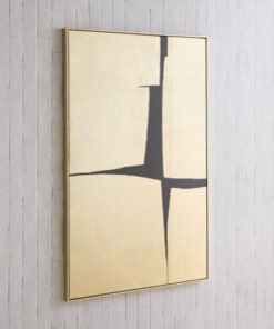 Orson 60% Hand-Painted Abstract Framed Canvas Wall...
