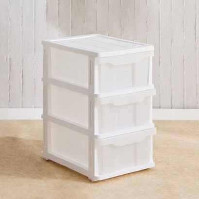 Kevin 3-Tier Drawer Storage Cabinet