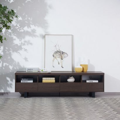 Iris 1.9 Metre TV Unit for TV up to 75 inches