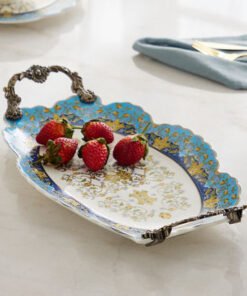 Angelic Serving Platter with Handle - 44x22.8x5.3 ...