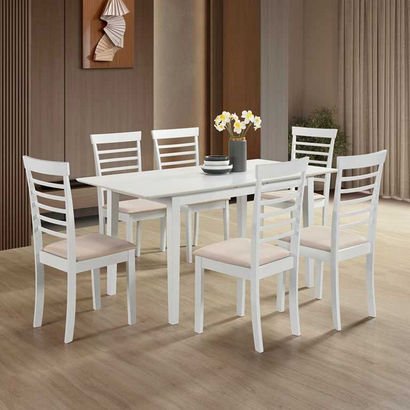 Geller 6-Seater Extendable Dining Table Set