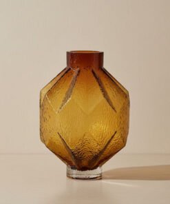 Pedro Decorative Heavy Glass Vase - 20x27.5 cm