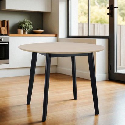 Scandi 4-Seater Round Dining Table