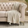 Beaudra Chenille Solid Throw - 130x170 cm
