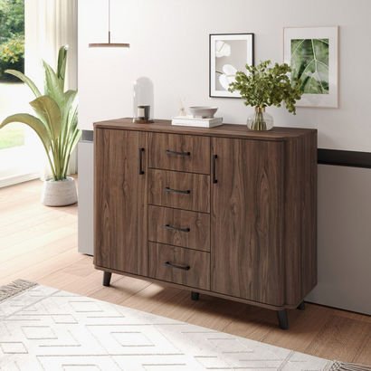 Hannah 1.2 Meter 2-Door Sideboard with 4 Drawers