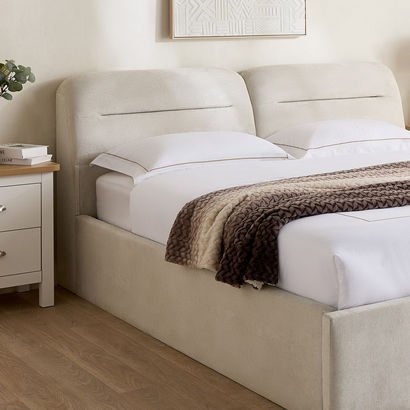 Hampton Triana Upholstered King Headboard - 180x20...