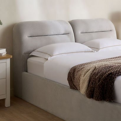 Hampton Triana Upholstered King Headboard - 180x20...