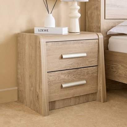 Curvy Nxt 2-Drawer Nightstand