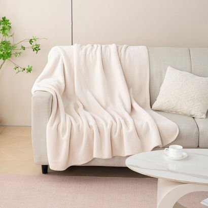 Logan Chenille Double Layer King Blanket - 220x240...