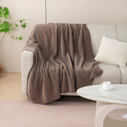 Logan Chenille Double Layer Twin Blanket - 150x220...