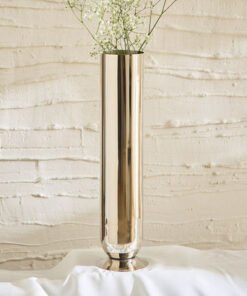 Bliss Samaya Decorative Cylindrical Vase with Base...