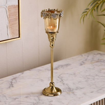 Iras Elara Decorative Votive Holder - 9x9x32 cm