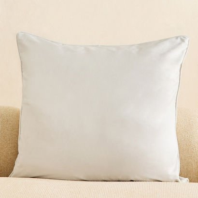 Dove Velvet Cushion Cover - 65x65 cm