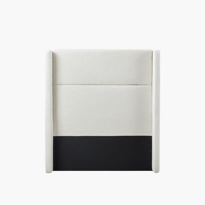 Orion Ray Wing Upholstered Single Headboard - 90x2...