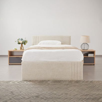 Frankfurt NXT Upholstered Hydraulic Storage Twin B...