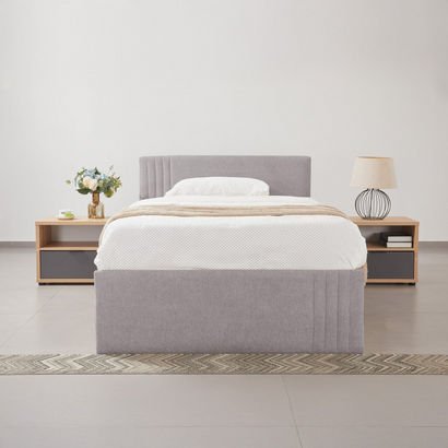 Frankfurt NXT Upholstered Hydraulic Storage Twin B...
