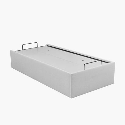 Orion Smart Upholestered Hydraulic Storage Single ...