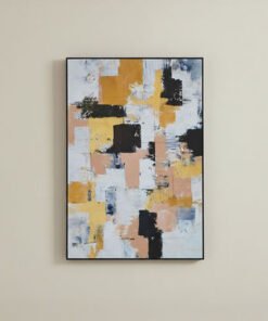 Pier Abstract Framed Picture - 50x70x2.5 cm