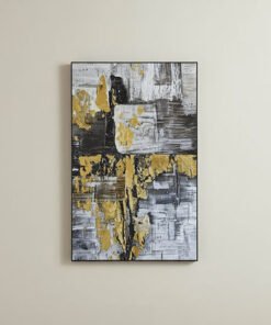 Pier Abstract Shapes Framed Picture - 60x90 cm