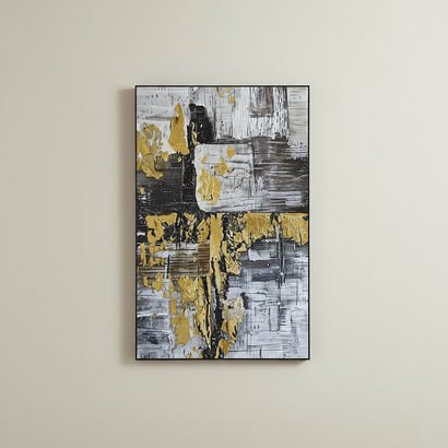 Pier Abstract Shapes Framed Picture - 60x90 cm