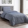 Tom Starz 2-Piece Polycotton Jacquard Single Comfo...