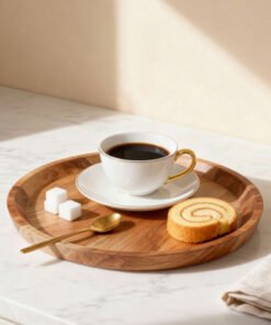 Albero Round Tapered Tray - 30.5x30.5x2.5 cm